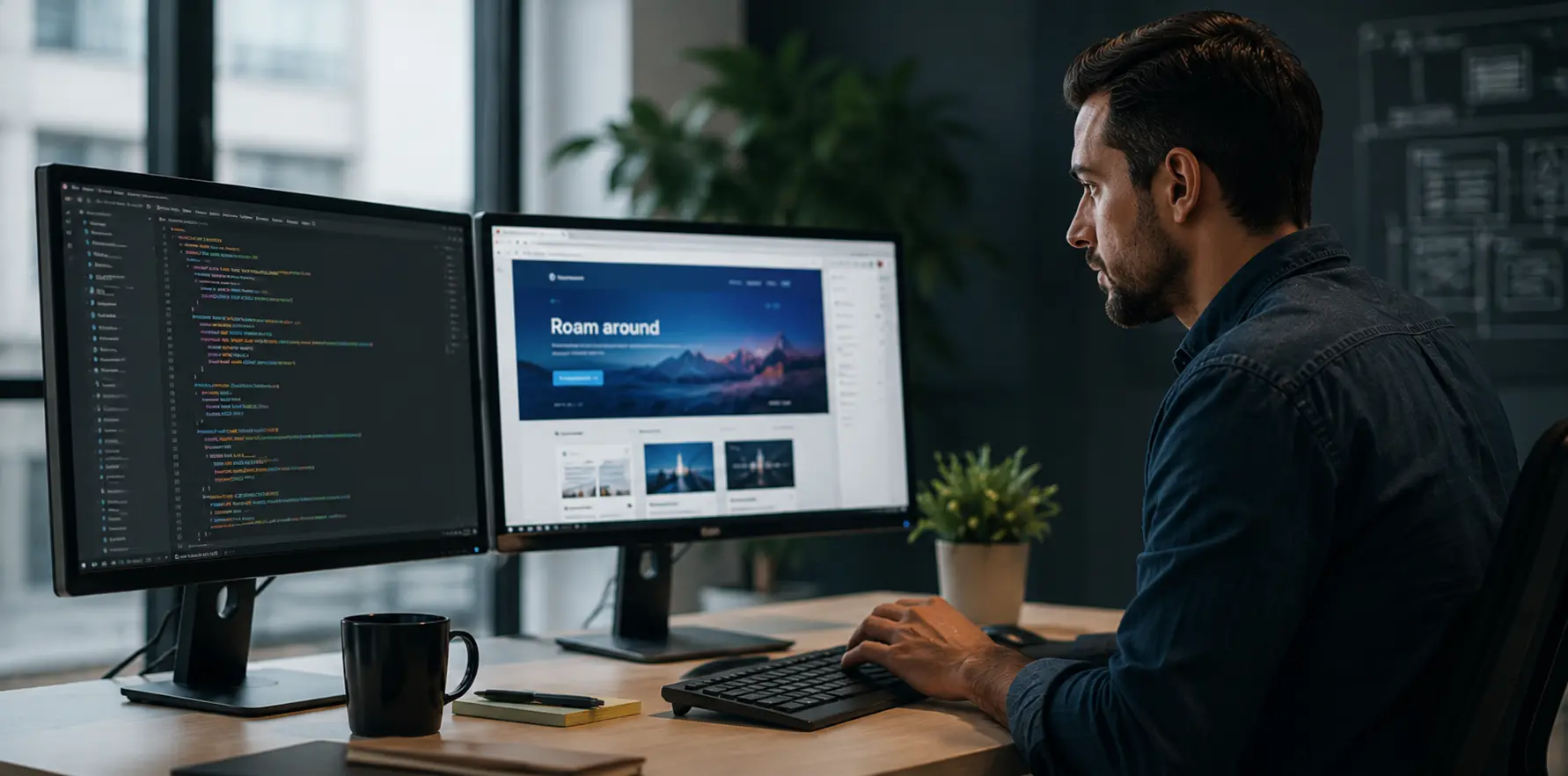 Custom web design planning for ecommerce systems and connected business workflows
