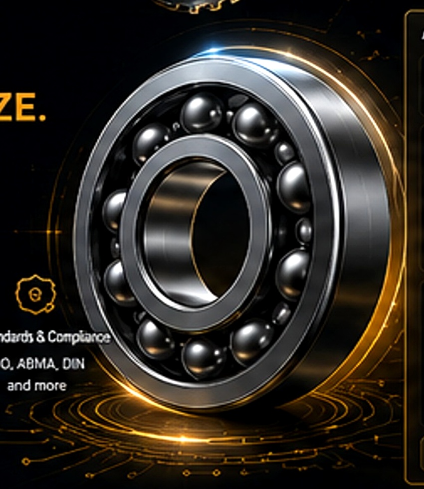 Bearing dimensional identification graphic