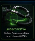 Complete hose solution exploded assembly