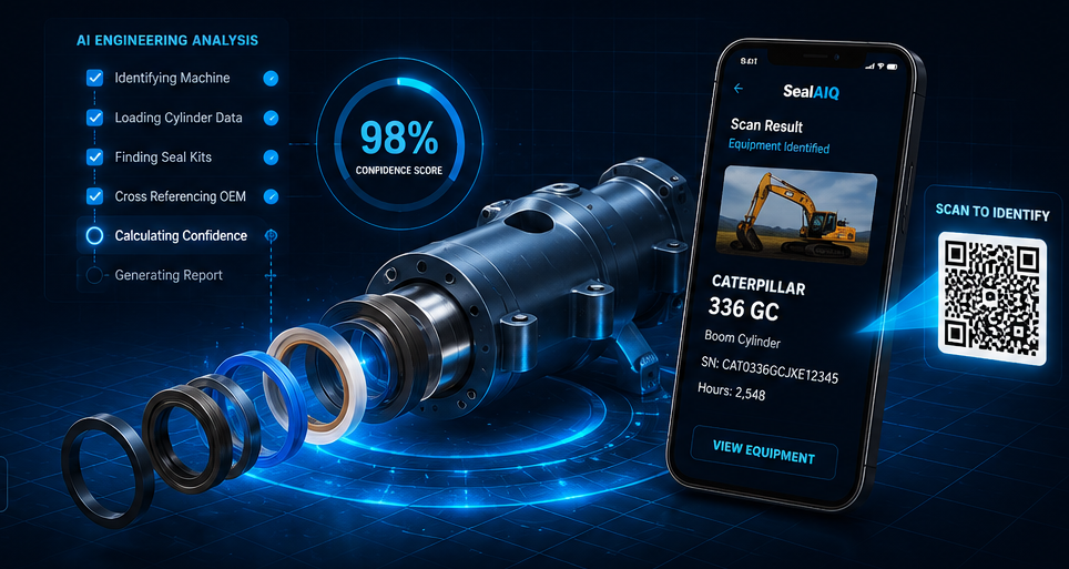 SealAIQ aftermarket seal engineering advisor dashboard
